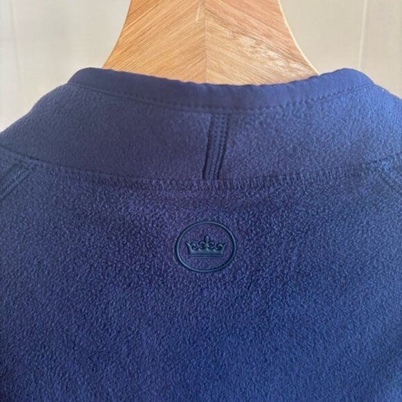 Peter Millar NWT Navy Thermal Flow Micro-Fleece 1/2 Zip Preppy Pullover Mens Med - Picture 7 of 14